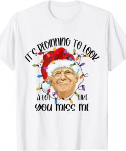 Lets Go Brandon Its Beginning To Look A Lot Like You Miss Me Limited Shirt