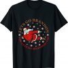 Lets Go Brandon Let's Go Brandon Christmas Eve Holiday Santa 2021 T-Shirt