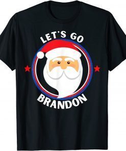 Let's Go Brandon Meme Anti Biden Christmas Eve T-Shirt