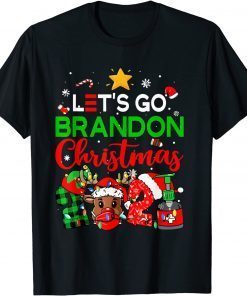 Let's Go Brandon Merry Christmas Santa 2021 Limited T-Shirt