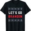 Let’s Go Brandon Political Patriotic Ugly Christmas Unisex Shirt