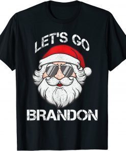Lets Go Brandon Santa Christmas Pajama Xmas 2021 Shirt