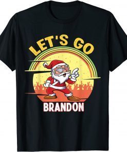 Let's Go Brandon Santa Claus Xmas Branson T-Shirt