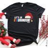 Let's Go Brandon Santa Hat Gift T-Shirt