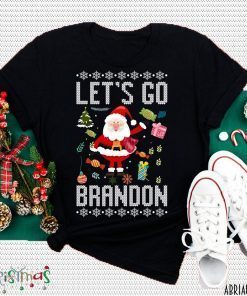 Let's Go Brandon Santa , Lets Go Brandon Ugly Christmas 2021 T-Shirt