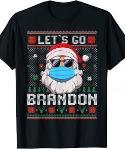 Let's Go Brandon Santa Ugly Christmas Sweater Classic T-Shirt