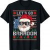 Let's Go Brandon Santa Ugly Christmas Classic Shirt