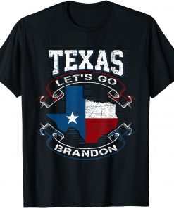 Lets Go Brandon Texas Let's Go Brandon Flag Classic Shirt