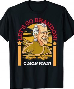 Let's Go Brandon Thanksgiving Biden Turkey Anti Biden Unisex T-Shirt