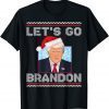 Let's Go Brandon Trump Christmas T-Shirt