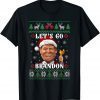 Let's Go Brandon Trump Ugly Christmas Sweater Classic T-Shirt