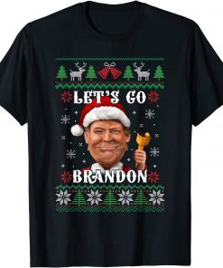 Let's Go Brandon Trump Ugly Christmas Sweater Classic T-Shirt
