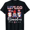Let's Go Brandon Vintage American Flag Gnomes Classic Shirt