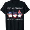 Let's Go Brandon With My Gnomies Christmas Pajama XLet's Go Brandon With My Gnomies Christmas Pajama Xmas Tee Shirtmas Tee Shirt