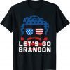 Let's Go Branson Brandon American Sunglasses Usa Flag Unisex Shirt
