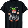 Let's Go Branson Brandon Anti Liberal Gnome Christmas Gift T-Shirt