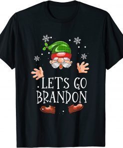 Let's Go Branson Brandon Anti Liberal Gnome Christmas Gift T-Shirt