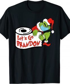 Lets Go Branson Brandon Christmas Party Pooper Pajamas Gift T-Shirt