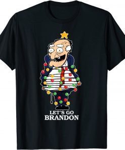 Let's Go Branson Brandon Christmas Tree Trendy Sarcastic Limited Shirt