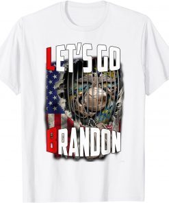 Let's Go Branson Brandon Conservative Anti Liberal US Flag Limited Shirt