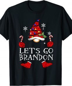 Let's Go Branson Brandon Gnome Christmas T-Shirt