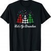 Lets Go Branson Brandon Lets Go Braden Christmas Tree Plaid T-Shirt