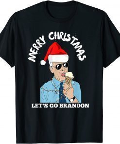 Let's Go Branson Brandon Merry Christmas Classic Shirt