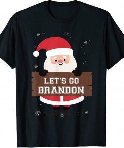 Let's Go Branson Brandon Santa Christmas T-Shirt