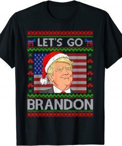 Let's Go Branson Brandon Trump Ugly Christmas Sweater T-Shirt