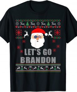 Let's Go Branson Brandon ugly Christmas sweater anti Liberal Classic T-Shirt