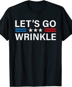 Let's Go Wrinkle Conservative US Flag T-Shirt