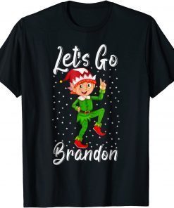 Let's go Branden Elf Christmas T-Shirt