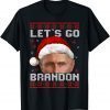 Let’s go Brandon Ugly Christmas Biden Santa hat Unisex T-Shirt