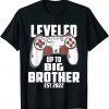 Leveled Up To Big Brother Est 2022 Unisex Shirt