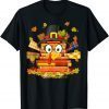Librarian Book Lover Reader Turkey Thanksgiving Autumn Classic T-Shirt