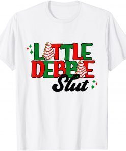 Little Holiday Christmas Tree Snack Cake slut Debbie Unisex Shirt