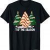 Little Tis The Season Christmas Tree Cakes Xmas Light Unisex Shirt