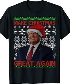 Make Christmas Great Again Santa Trump family Ugly Sweater Classic Shirt