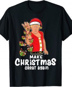 Make Christmas Great Again Trump Us 2021 Shirt