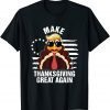Make Thanksgiving Great Again Trump Turkey Costume T-Shirt