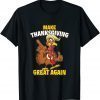 Make Thanksgiving Great Again Trumpkin Turkey Trump 2021 T-Shirt