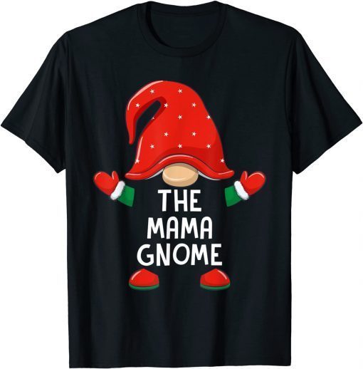 Mama Gnome Christmas Matching Family Unisex Shirt