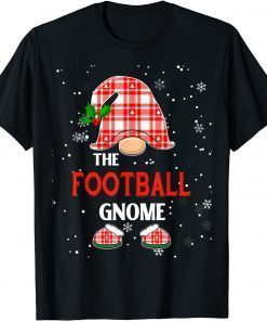 Matching Family Group Football Gnome Sports Xmas Pajama Gift Shirt