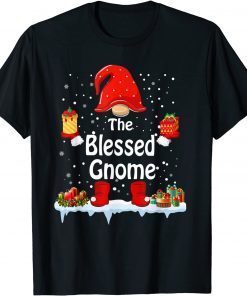 Matching Family The Blessed Gnomes Christmas T-Shirt