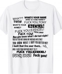 Meme Tony And Ezekiel Classic Shirt