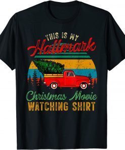 Mens Christmas This Is My Hällmärks Movie Watching Classic Shirt