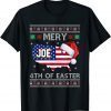 Merry 4th Of Easter Joe Biden Christmas Ugly Usa Flag Unisex Shirt