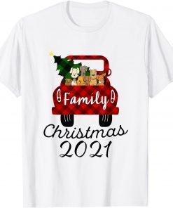 Merry Chrismas Dog and cat family T-Shirt