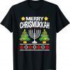Merry Chrismukkah Tee Hanukkah Jewish Chanukah Hebrew Classic Shirt