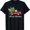 Merry Christmas Buffalo Truck Tree Red Plaid 2021 Shirt